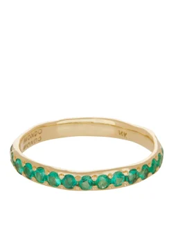 Amador 3mm Pave - Emerald