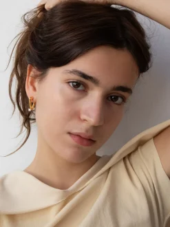 Astro Hoops in Gold