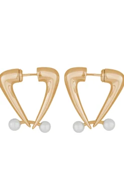 Astro Hoops in Gold