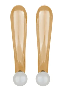 Astro Hoops in Gold