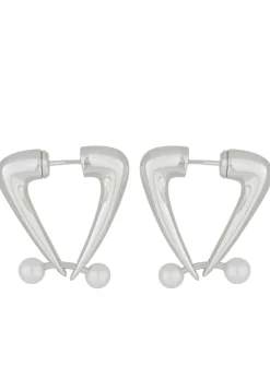 Astro Hoops in Silver