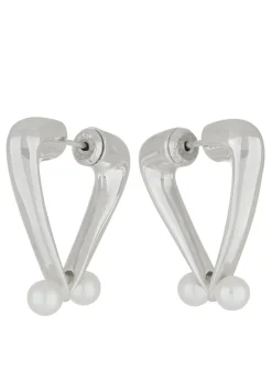 Astro Hoops in Silver