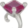 Atomic Ear Cuff - Fuchsia
