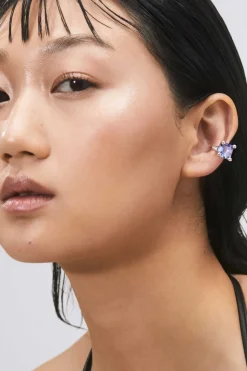 Atomic Ear Cuff - Fuchsia