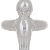 Baby Diamonds Ring in Sterling Silver