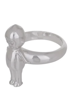 Baby Diamonds Ring in Sterling Silver