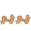 Big Bow Earrings in Gold