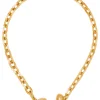 Bow Choker in Gold