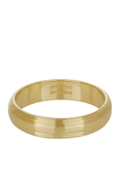 Column Band 4.5mm in 14k