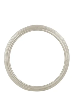 Column Band 5.5mm in White Gold