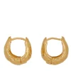 Cosmopolitan Hoops in Gold