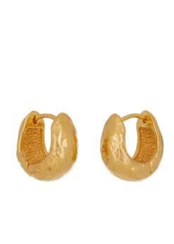 Cosmopolitan Hoops in Gold