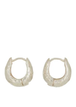 Cosmopolitan Hoops in Sterling Silver