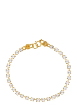 Crystal Bracelet in Gold
