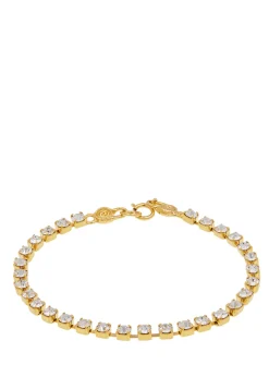 Crystal Bracelet in Gold