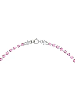 Crystal Bracelet in Silver - Rosa