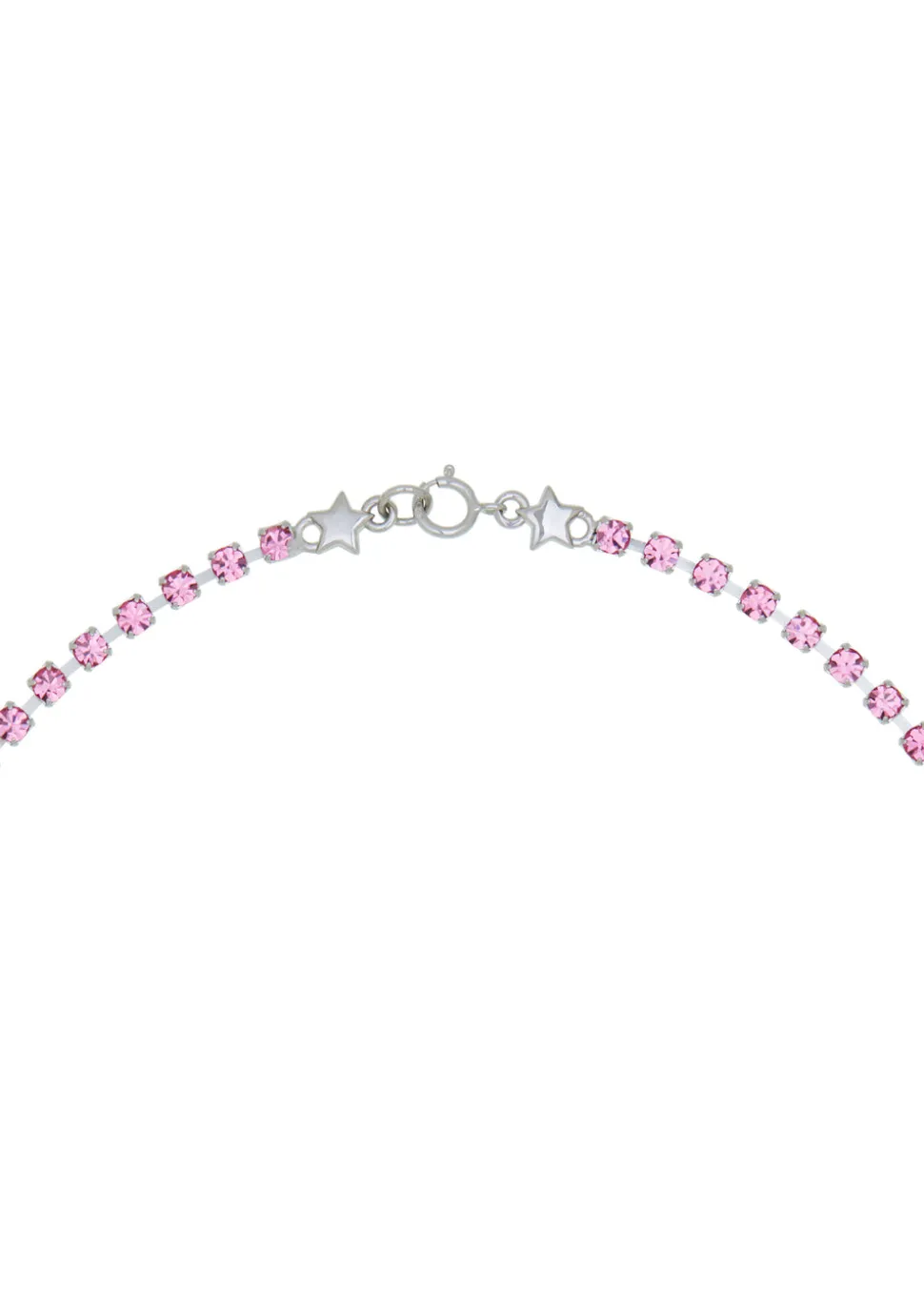 Crystal Bracelet in Silver - Rosa