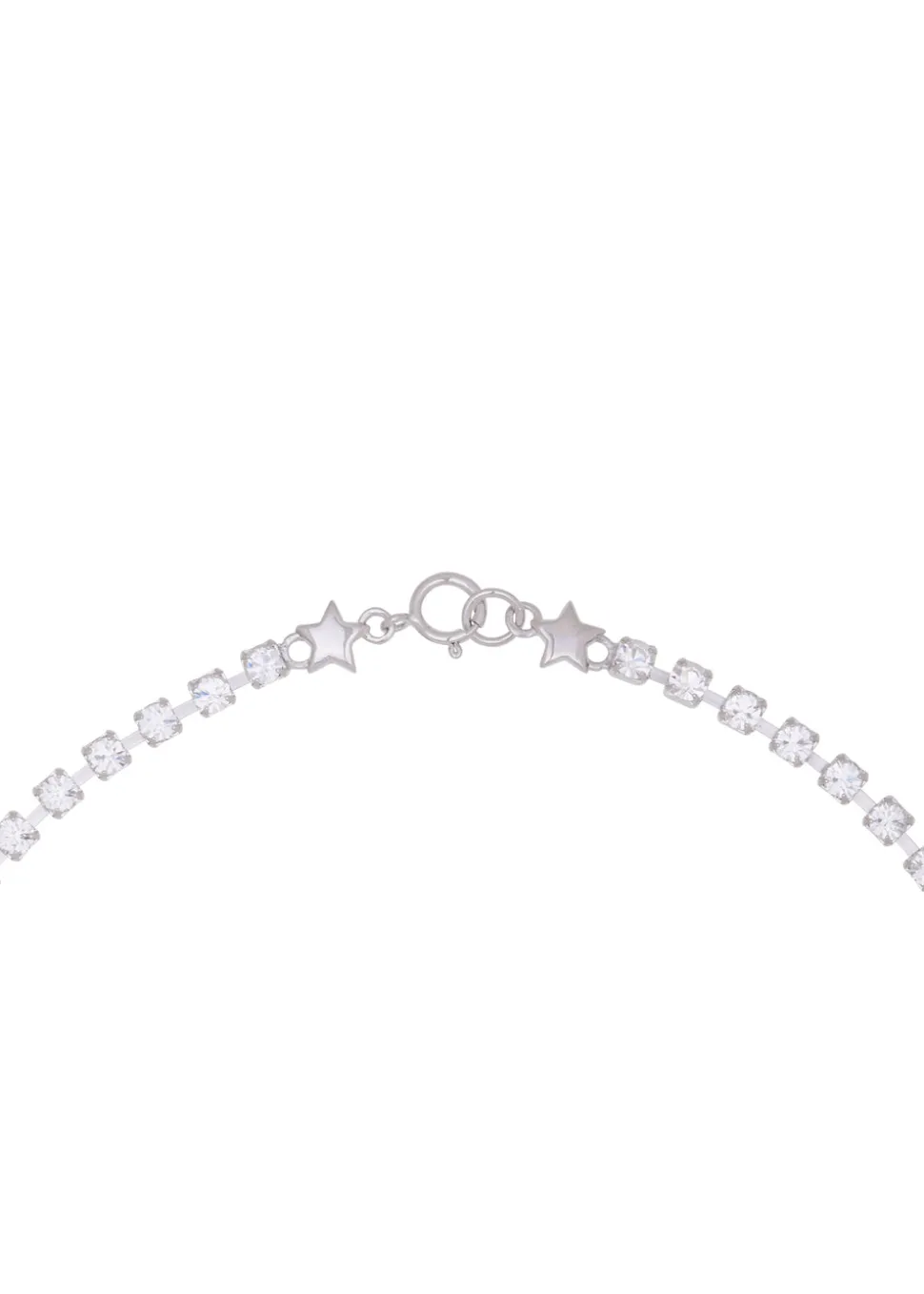 Crystal Bracelet in Silver - Crystal