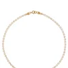 Crystal Choker in Gold