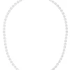 Crystal Choker in Silver - Crystal