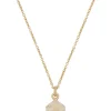 Dice Necklace in 14k - Diamond