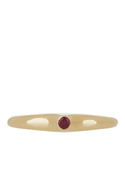 Dulce Ring in Gold - Faceted Ruby