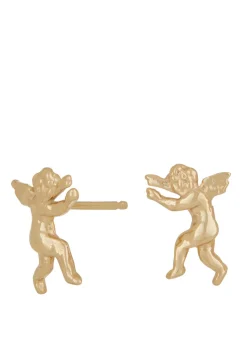 Eros and Psyche Studs in 14k