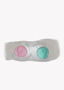 Felt Ring in Sterling Silver - Iguana Rosa