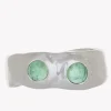Felt Ring in Sterling Silver - Lizard