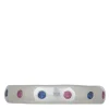 Fortuna Ring in Sterling Silver - Pink Sapphire & Blue Sapphire