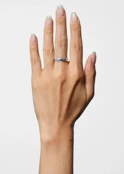 Fortuna Ring in Sterling Silver - Pink Sapphire & Blue Sapphire