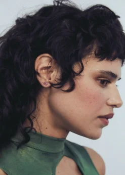 Guinevere Studs - Amethyst