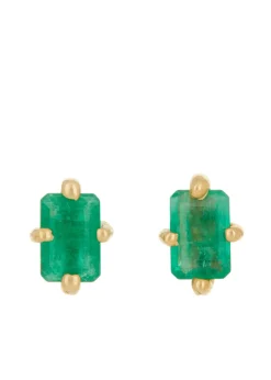 Guinevere Studs - Emerald