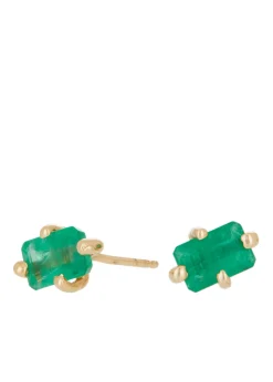 Guinevere Studs - Emerald