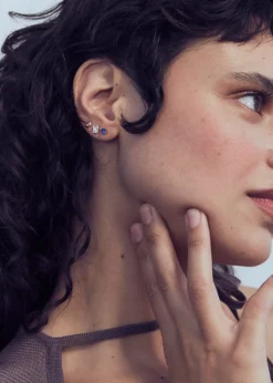 Guinevere Studs - Emerald
