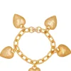 Heart Burn Bracelet in Gold