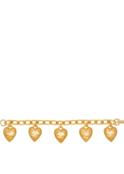 Heart Burn Bracelet in Gold