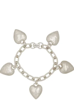 Heart Burn Bracelet in Silver
