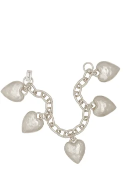 Heart Burn Bracelet in Silver