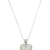 Heart Necklace in Sterling Silver