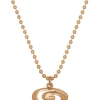 Infinity Charm Necklace in Gold