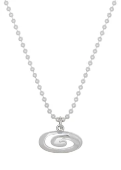 Infinity Charm Necklace in Silver