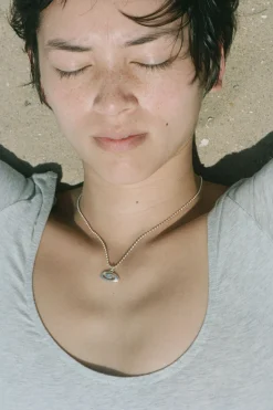 Infinity Charm Necklace in Gold