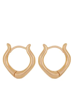 Juju Hoops in Gold