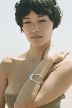 Juno Cuff in Silver