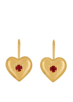 Lover Earrings in Gold - Polished