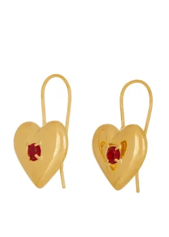 Lover Earrings in Gold - Polished