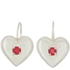 Lover Earrings in Silver - Polished
