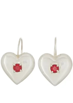 Lover Earrings in Silver - Polished