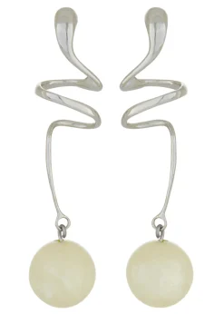 Martini Earring - Cream
